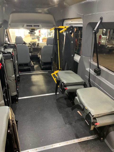 2019 Ford Transit Medium Roof 148WB w/ Rear Entry Door