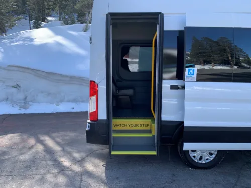 2025 Ford Transit High Roof 148WB w/ Rear Entry Door - Image 2