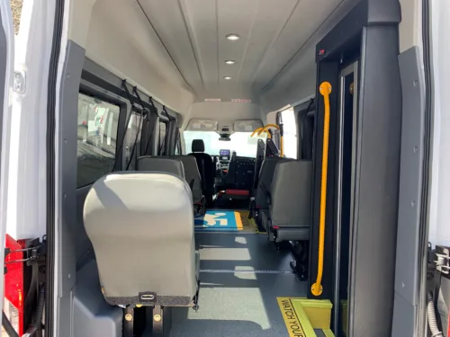 2025 Ford Transit High Roof 148WB w/ Rear Entry Door - Image 6