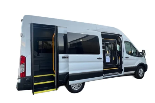 Ford Transit High Roof with Rear Bus Entry Door