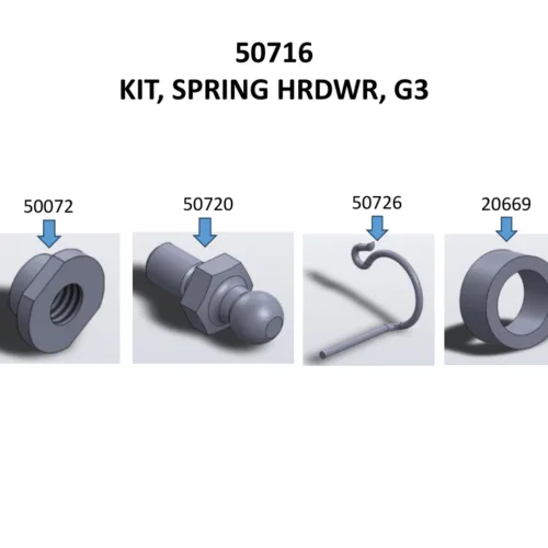 KIT, SPRING HRDWR, G3