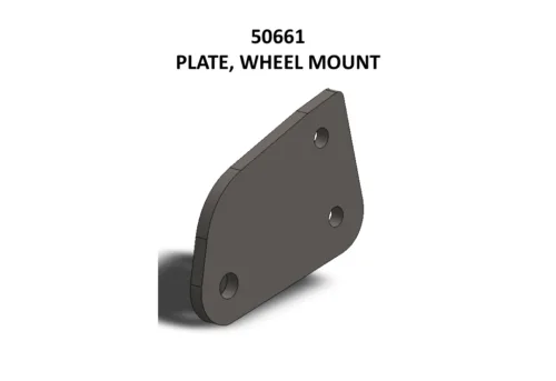 ADA wheelchair lift plate, wheel mount 50661