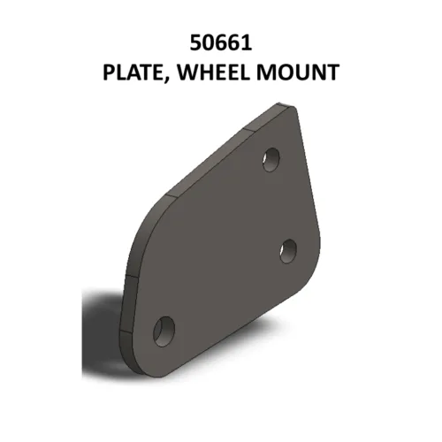 ADA wheelchair lift plate, wheel mount 50661
