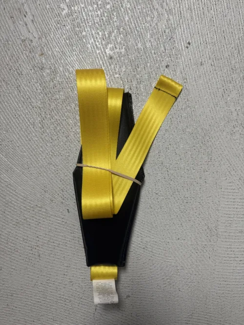 Q5-6327-Y Torso Pads, Postural Belt with Yellow Webbing